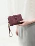 Snap Button Small Wallet