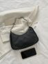Minimalist Chain Baguette Bag