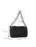 Mini Allover Rhinestone Decor Bucket Bag