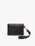 Quilted Snap Button Card Holder With Wristlet
