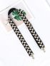 Geometric Pattern Bag Strap