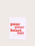 X POSSE Letter Graphic Passport Case