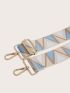 Geometric Pattern Bag Strap