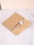 Glitter Decor Flap Chain Square Bag