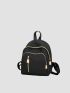 Zip Front Functional Backpack