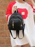 Zip Front Functional Backpack