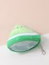 Watermelon Design Fuzzy Coin Purse