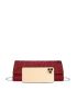 Rhinestone Decor Flap Square Bag