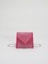 Mini Studded Decor Flap Square Bag