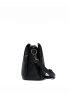 Quilted Embossed Zip Crossbody Bag