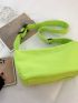 Neon Green Hobo Bag