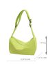 Neon Green Hobo Bag