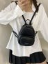 Letter Graphic Classic Backpack