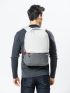 Men Letter Graphic USB Charging Port Laptop Backpack