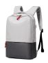 Men Letter Graphic USB Charging Port Laptop Backpack