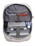 Men Letter Graphic USB Charging Port Laptop Backpack