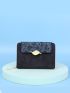 Leaf Pattern Small Wallet