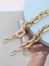 Marble Pattern Chain Design Bag Strap