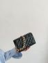 Mini Quilted Flap Chain Square Bag