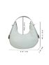 Crocodile Embossed Hobo Bag
