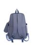 Letter Patch Decor Waterproof Functional Backpack With Coin Purse
