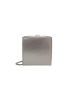 Mini Metallic Letter Embossed Square Bag