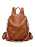 Zip Front Functional Backpack