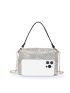 Mini Rhinestone Decor Square Bag