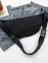 Quilted Zip Front Fanny Pack