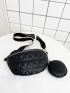 Quilted Fanny Pack With Coin Purse