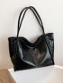 Minimalist Large Capacity Shoulder Tote Bag