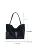 Minimalist Large Capacity Shoulder Tote Bag