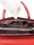 3pcs Crocodile Embossed Flap Tote Bag Set, Best Work Bag For Women
