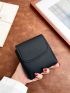 Snap Button Flap Coin Purse