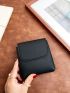 Snap Button Flap Coin Purse