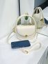Mini Minimalist Flap Saddle Bag