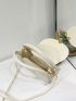 Mini Minimalist Flap Saddle Bag