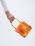 PREMIUM Mini TIE DYE FLAP SATCHEL BAG