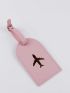 Plane Print Luggage Tag