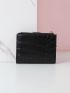 Crocodile Embossed Small Wallet