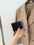 Litchi Embossed Small Wallet