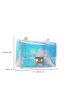 Funky Square Bag Small Flap PVC