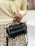 Mini Studded Decor Flap Square Bag