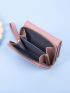 Metal Decor Small Wallet