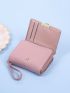 Metal Decor Small Wallet