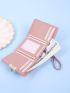 Metal Decor Small Wallet