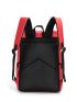 Men Wave Striped Pattern Casual Daypack