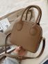 Mini Minimalist Double Handle Square Bag
