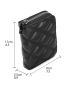 Quilted Zipper Around Card Holder
