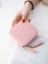 Tassel Decor Small Wallet